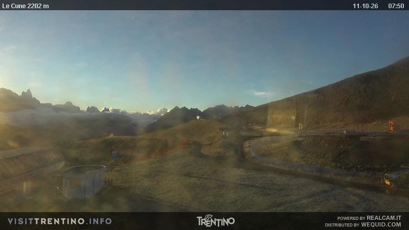 Archived image Webcam Ronchi-Valbona Lift, Alpe Lusia