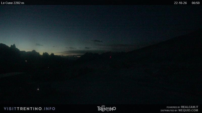 Archiv Foto Webcam Gondelbahn Ronchi-Valbona, Skigebiet Alpe Lusia