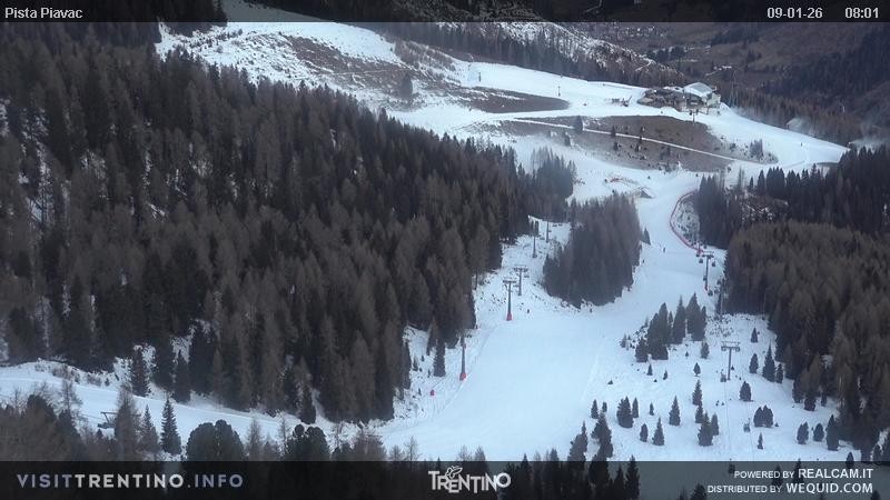Archiv Foto Webcam Piste Piavac, Fassatal