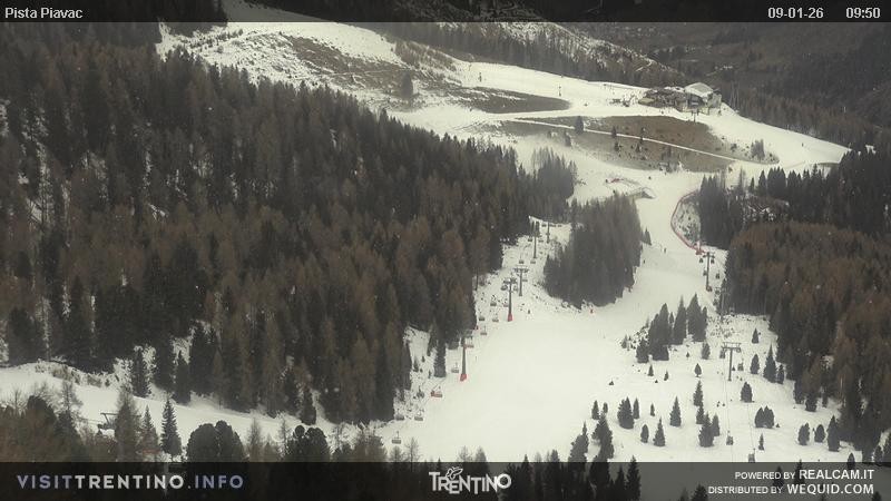 Archiv Foto Webcam Piste Piavac, Fassatal