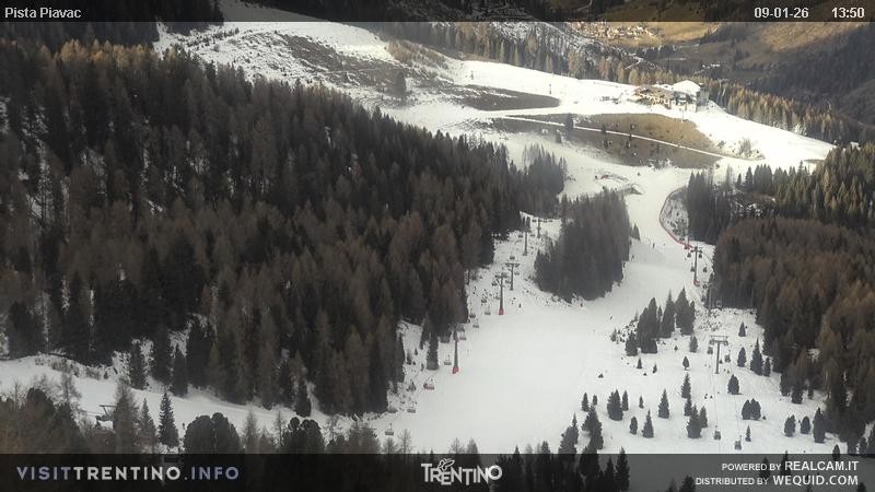 Archiv Foto Webcam Piste Piavac, Fassatal