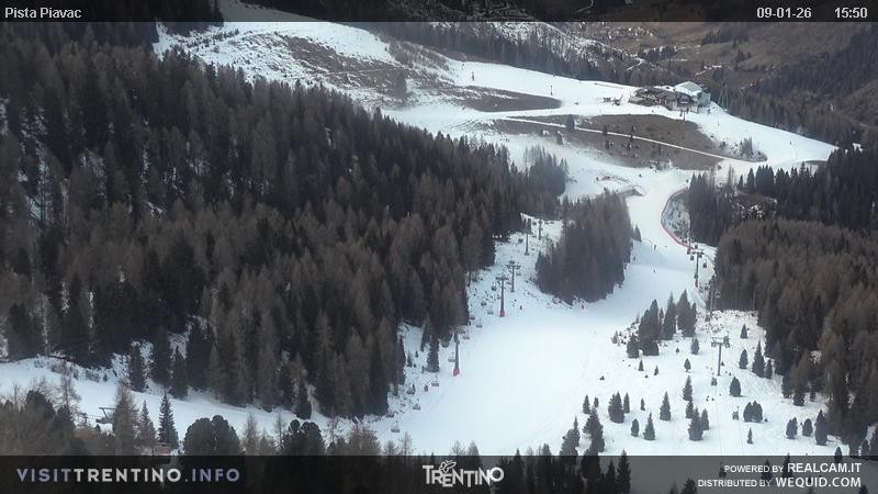Archiv Foto Webcam Piste Piavac, Fassatal