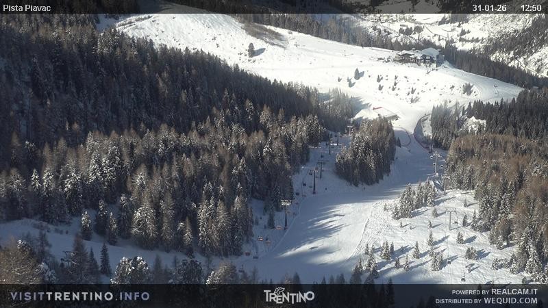 Archiv Foto Webcam Piste Piavac, Fassatal