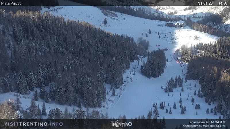 Archiv Foto Webcam Piste Piavac, Fassatal