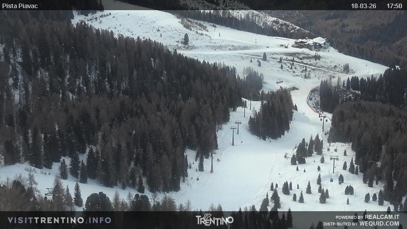 Archiv Foto Webcam Piste Piavac, Fassatal