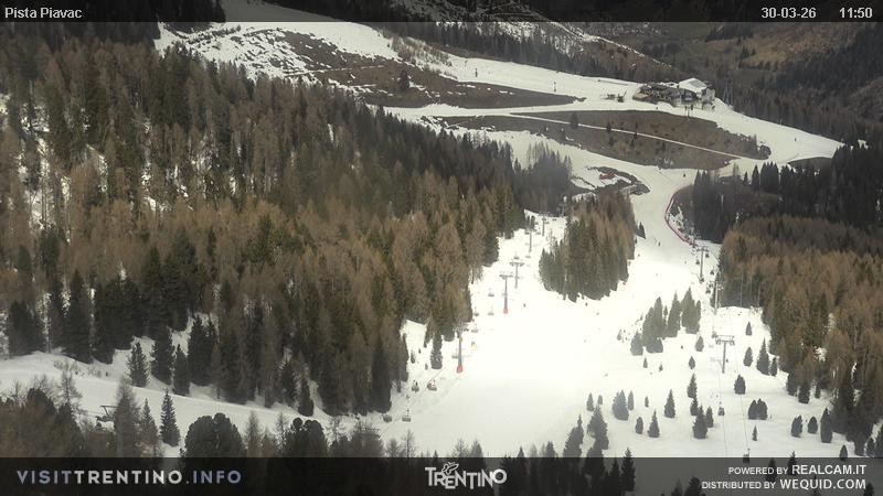 Archiv Foto Webcam Piste Piavac, Fassatal