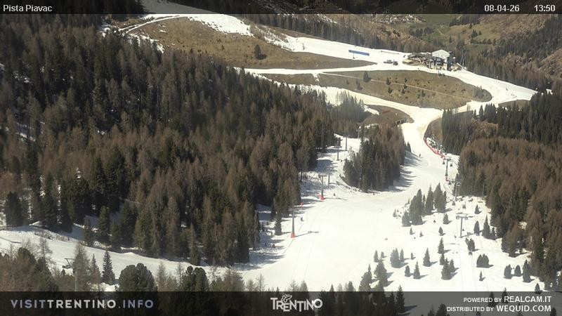 Archiv Foto Webcam Piste Piavac, Fassatal