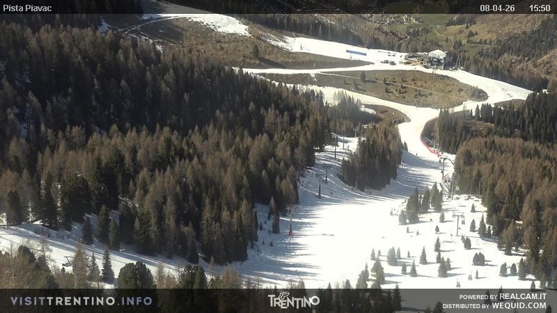 Archiv Foto Webcam Piste Piavac, Fassatal