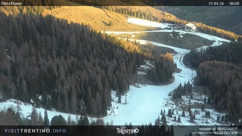 Archiv Foto Webcam Piste Piavac, Fassatal