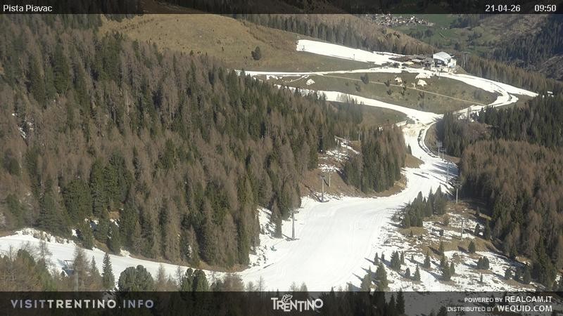 Archiv Foto Webcam Piste Piavac, Fassatal
