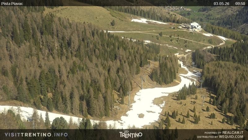 Archiv Foto Webcam Piste Piavac, Fassatal