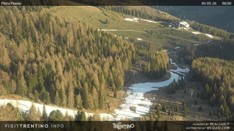 Archiv Foto Webcam Piste Piavac, Fassatal