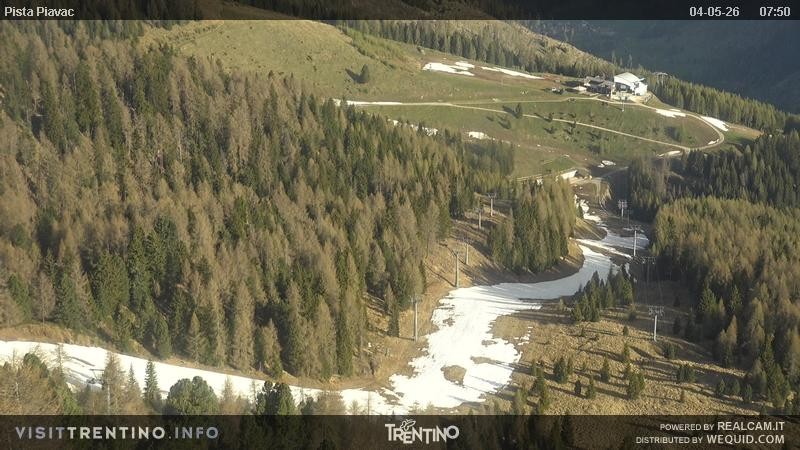 Archiv Foto Webcam Piste Piavac, Fassatal