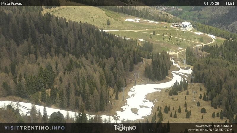 Archiv Foto Webcam Piste Piavac, Fassatal