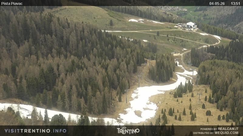 Archiv Foto Webcam Piste Piavac, Fassatal