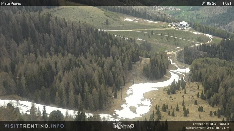 Archiv Foto Webcam Piste Piavac, Fassatal