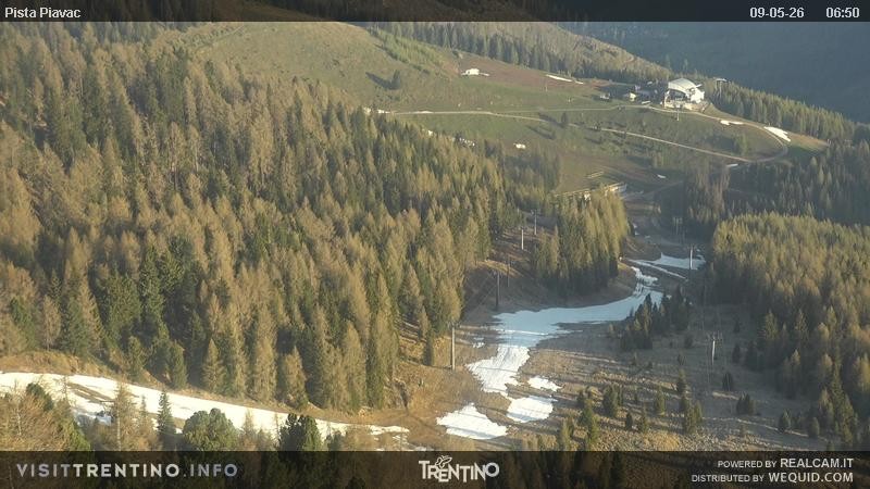 Archiv Foto Webcam Piste Piavac, Fassatal
