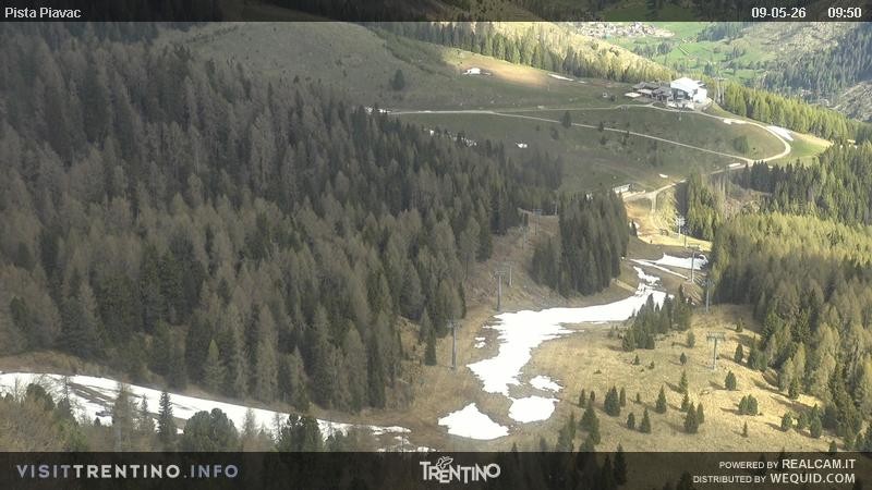 Archiv Foto Webcam Piste Piavac, Fassatal