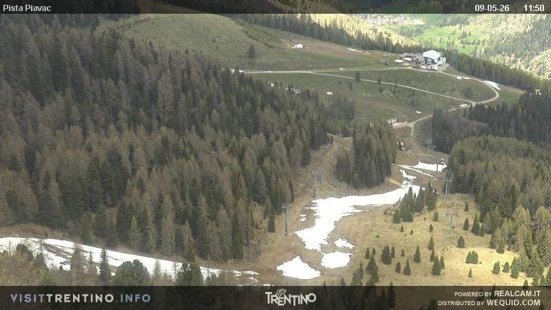 Archiv Foto Webcam Piste Piavac, Fassatal