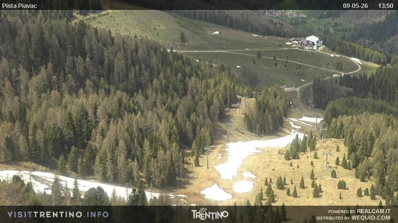 Archiv Foto Webcam Piste Piavac, Fassatal