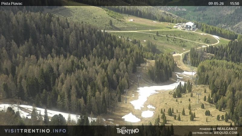 Archiv Foto Webcam Piste Piavac, Fassatal