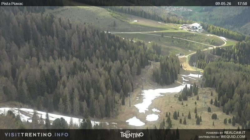 Archiv Foto Webcam Piste Piavac, Fassatal