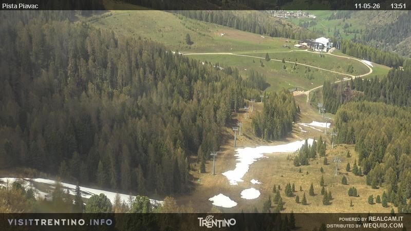 Archiv Foto Webcam Piste Piavac, Fassatal
