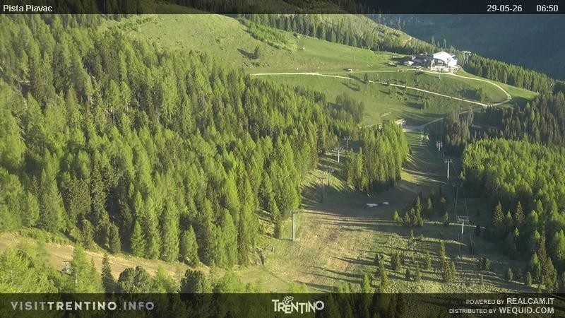Archiv Foto Webcam Piste Piavac, Fassatal