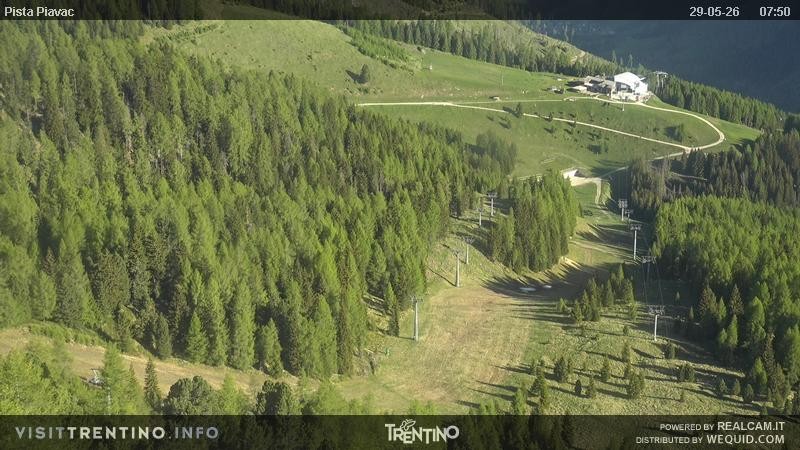 Archiv Foto Webcam Piste Piavac, Fassatal