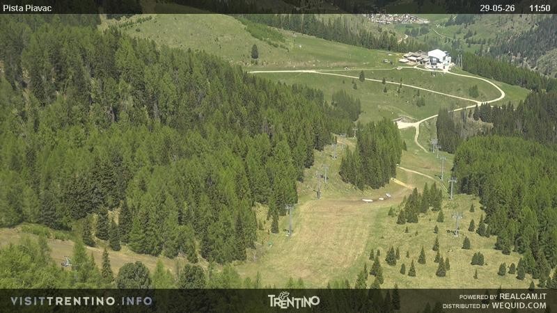 Archiv Foto Webcam Piste Piavac, Fassatal