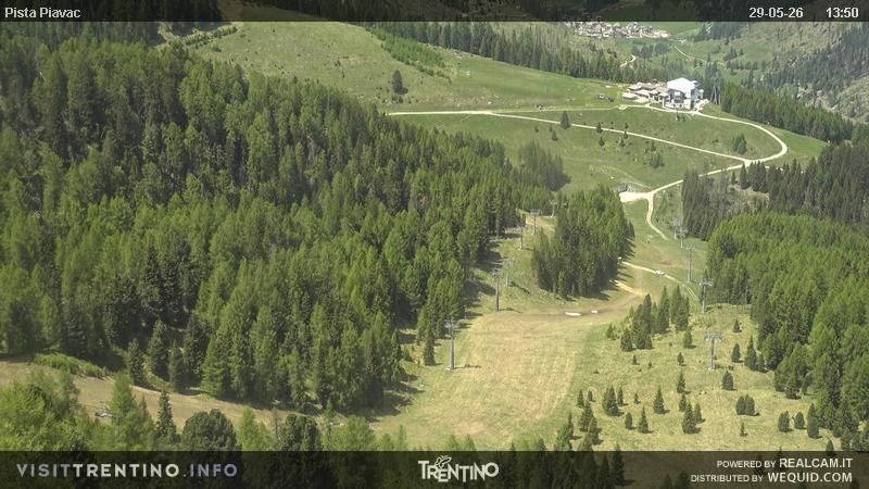 Archiv Foto Webcam Piste Piavac, Fassatal