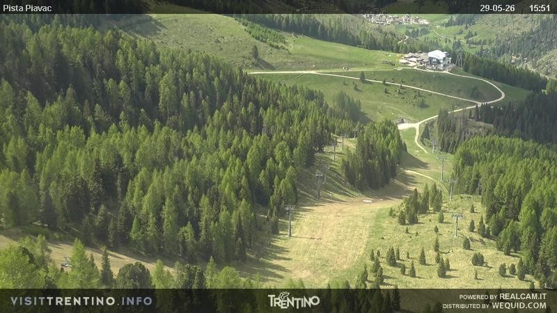 Archiv Foto Webcam Piste Piavac, Fassatal