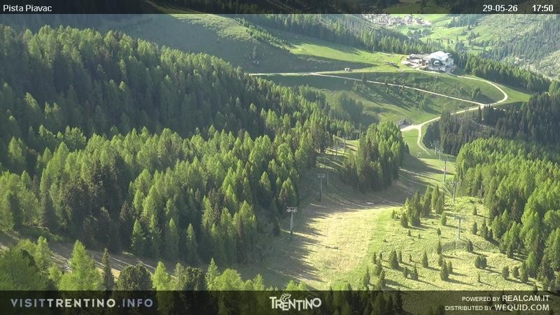 Archiv Foto Webcam Piste Piavac, Fassatal