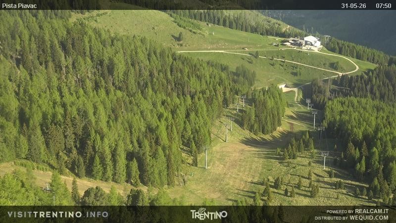 Archiv Foto Webcam Piste Piavac, Fassatal