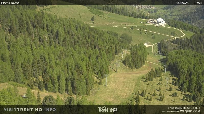 Archiv Foto Webcam Piste Piavac, Fassatal