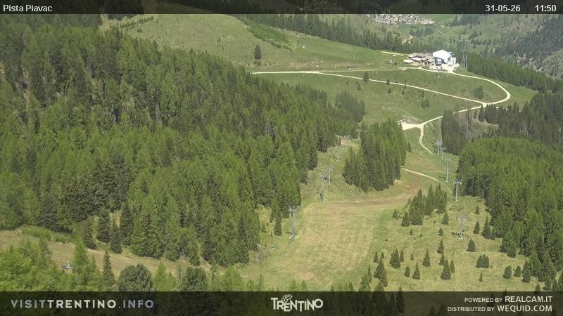 Archiv Foto Webcam Piste Piavac, Fassatal