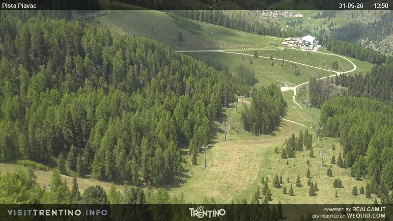 Archiv Foto Webcam Piste Piavac, Fassatal