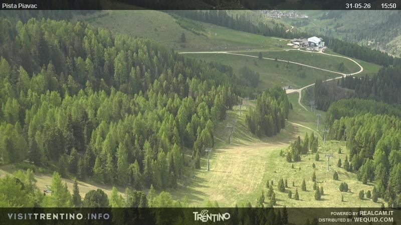 Archiv Foto Webcam Piste Piavac, Fassatal