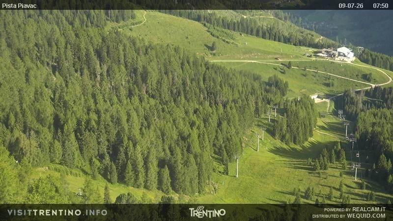 Archiv Foto Webcam Piste Piavac, Fassatal