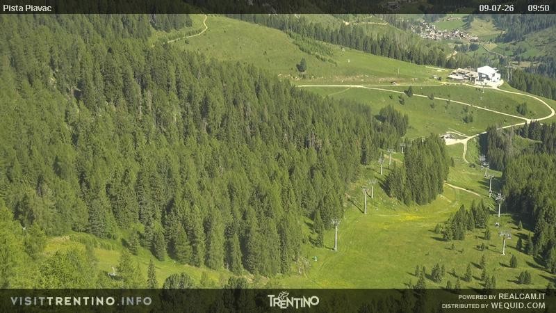 Archiv Foto Webcam Piste Piavac, Fassatal