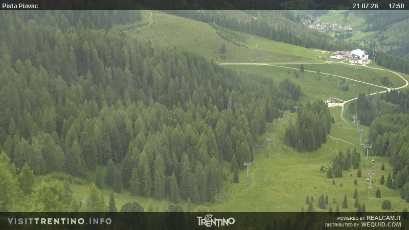 Archiv Foto Webcam Piste Piavac, Fassatal