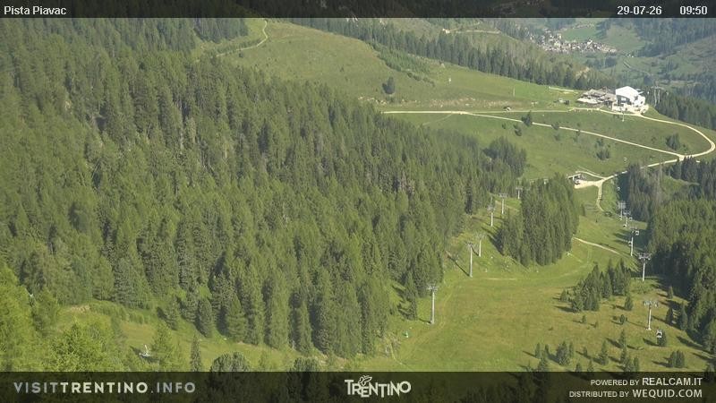Archiv Foto Webcam Piste Piavac, Fassatal
