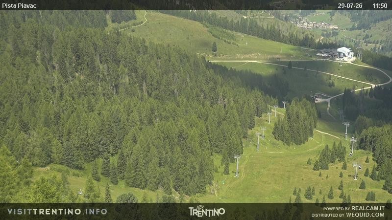 Archiv Foto Webcam Piste Piavac, Fassatal