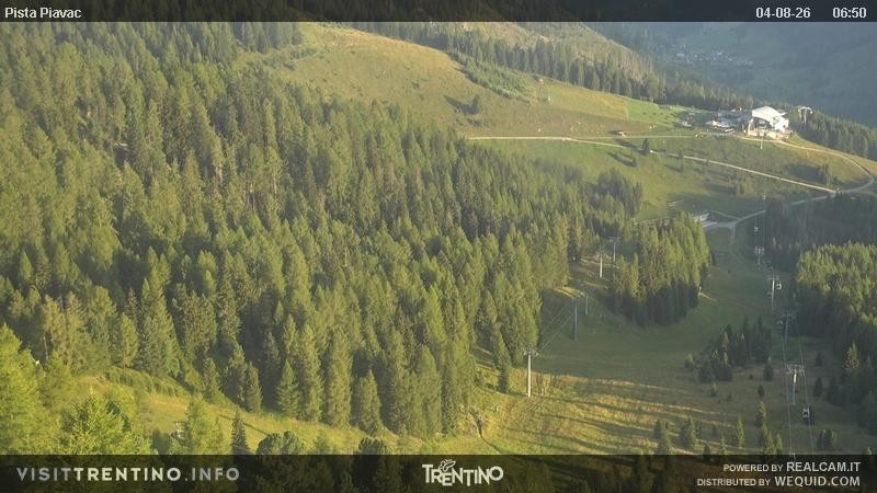 Archiv Foto Webcam Piste Piavac, Fassatal