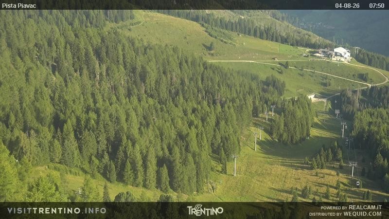 Archiv Foto Webcam Piste Piavac, Fassatal