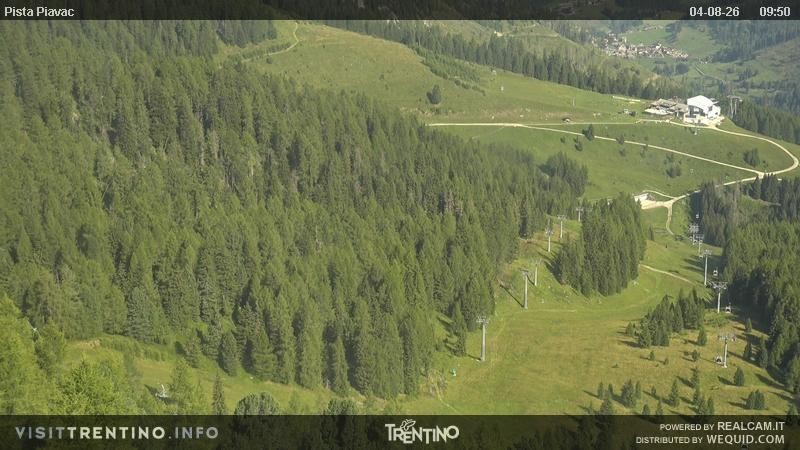 Archiv Foto Webcam Piste Piavac, Fassatal
