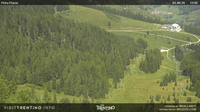 Archiv Foto Webcam Piste Piavac, Fassatal