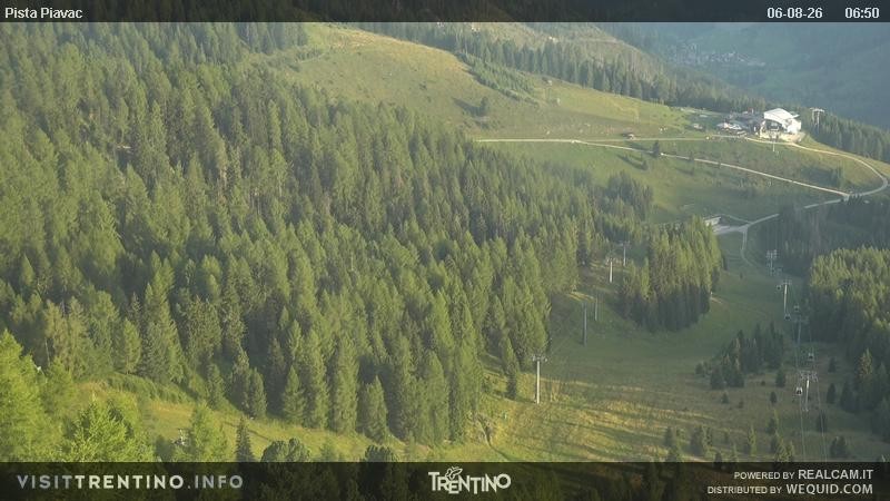 Archiv Foto Webcam Piste Piavac, Fassatal