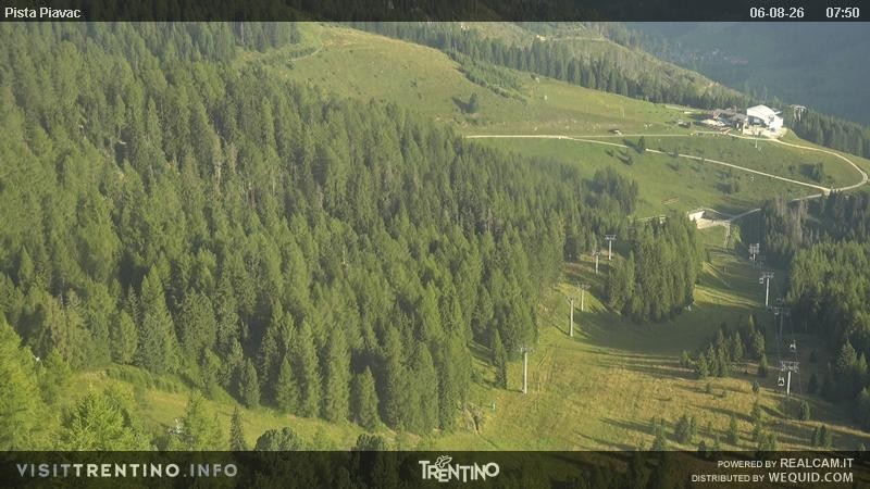 Archiv Foto Webcam Piste Piavac, Fassatal