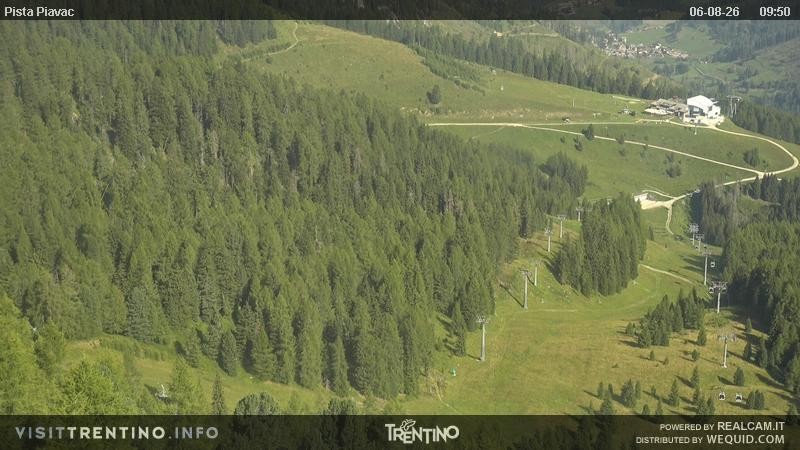 Archiv Foto Webcam Piste Piavac, Fassatal